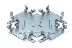 TAMADEX Spojka profilu CD SDK tl. 1,0mm 60/27 - úrovňová čtyřbodová